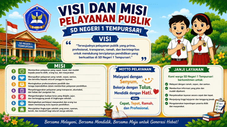 visi misi layanan sdn 1 tempursari